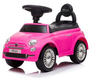 Posuvné auto Posuvné auto Dětská hračka od 1 roku Fiat 500 Corallo růžová