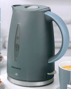 Progress Wasserkocher 1,5 Liter 2200 W Pastellblau
