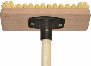 Szczotka do szorowania Wymienne włókno 23 cm z uchwytem Buk   100%