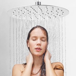 EINFEBEN Kopfbrause Duschköpfe & -brausen Duschkopf Duschkopf-Badezimmer Regendusche 30cm
