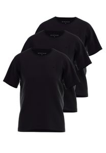 TOM TAILOR 3er Pack Herren Basic T-Shirt mit Rundhals aus Baumwolle Größe: 58