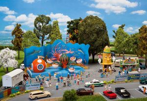 Faller H0 140341 Bausatz Kirmes-Set mit Polyp 1:87