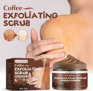 50g Kaffee Körperpeeling, Exfoliating Gel Scrub, Aufhellender Körper, Kaffeepeeling mit Vitamin-E, Straffende Remodelling Peeling