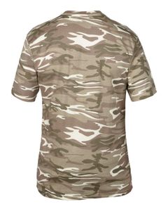 Anvil Herren Camouflage T-Shirt Kurzarm Rundhals Classic Camo Army, Größe:M, Farbe:Camouflage Sand