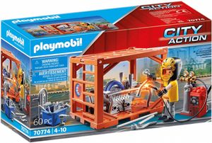 PLAYMOBIL City Action 70774 Containerfertigung