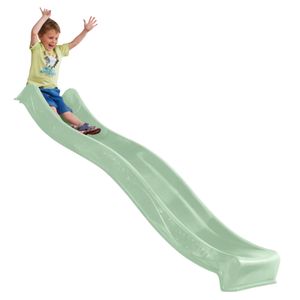 4iQ Wellenrutsche Wasserrutsche 220 cm Pastellgrün Rutsche 4iQ Wellenrutsche Wasserrutsche 220 cm Pastellgrün Rutsche