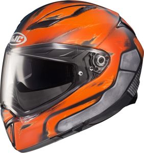 HJC F70 Death Stroke Helm (Orange/Blue,XL (61/62))