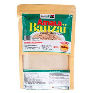 Afriron Amala Banzai (500 g) aus Togo, Gemahlene und getrocknete Yamswurzel, glutenfrei
