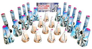 Future Class 30 Fontänen Set für das ganze Jahr- Jugend - Feuerwerk Garten Feuerwerk
