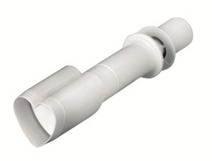 6er Set Ibili Kuchenformen mit Auswerfer, Edelstahl/Kunststoff, 7-10 cm, weiß