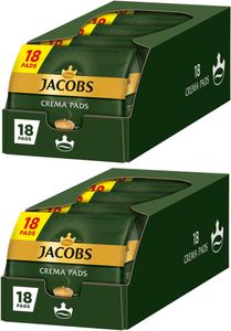 JACOBS Pads Crema Classic 180 Getränke - 10x18 Kaffeepads Senseo kompatibel
