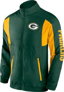 Green Bay Packers Foundation Crinkle Track Jacket - XL