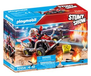 PLAYMOBIL Stuntshow 70554 Stuntshow Feuerwehrkart
