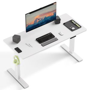 Stôl 60 × 110 cm Výškovo nastaviteľný elektrický stôl, pamäť a ochrana proti nárazu, nosnosť 70 kg Stôl 60 × 110 cm Výškovo nastaviteľný elektrický stôl, pamäť a ochrana proti nárazu, nosnosť 70 kg