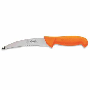 Dick 82140151-53 Zúbkovaný nôž 15 cm ERGO GRIP, strieborný/oranžový