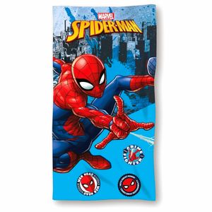 Marvel SPIDERMAN Jungen XL Badetuch Strandtuch Handtuch Badehandtuch blau 70x140cm