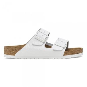 Birkenstock Arizona Birko-Flor White Regular Fit - Weiß, 7