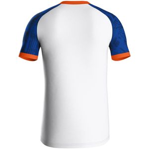 Jako Trikot Iconic kurzarm Kinder weiß sportroyal neonorange Gr 140