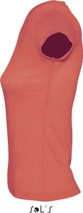 SOLs 11388 | Ladies V-Neck Moon Damen T-Shirt - Farbe: Coral - Größe: M