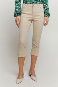 b.young BYLOLA BYLIKKE SLIT JEANS Damen Jeans Colored Denim 3/4 Hose Caprihose Baumwolle mit Stretch Slim Fit 5-Pocket-Hose