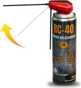 MRM CHEMICALS Multifunktionsspray RC-40 500 ml Sprühflasche Universalspray Schmiermittel Korrosionsschutz Rostlöser Wartungsspray für Fahrrad Auto