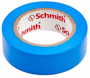 SCHMITH® Isolierband Isoband Kleberband Elektriker Band Elektro Tape Dichtband PVC 10m Stark blau