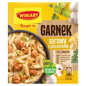 Winiary Pomysł na... Zapiekanka serowa z pieczarkami 34 G