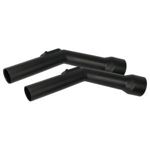 vhbw 2x Griff kompatibel mit Miele S248I, S251I, S246I, S250I, S247I, S242, S249I Staubsauger - Handgriff, Ersatzteil, 35 mm Anschluss, 30 cm Lang