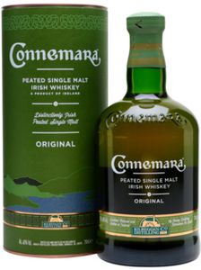 Connemara Peated Single Malt Irish Whiskey v darčekovom balení | 40 % obj. | 0,7 l