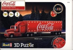 3D Puzzle Coca-Cola Truck