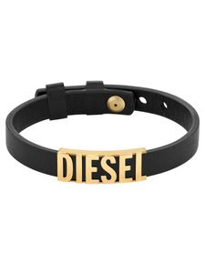 Diesel DX1440710 Damen Armband Edelstahl Gold schwarz 21 cm