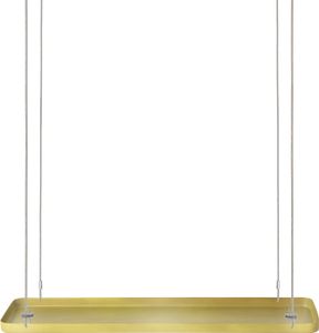 Esschert Design Pflanzentablett Rechteckig Golden L