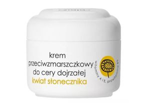 Ziaja, Kwiat Słonecznika, Krem przeciwzmarszczkowy, cera dojrzała, 50ml - Długi termin ważności!