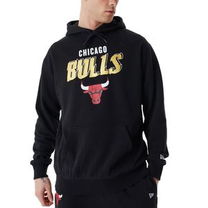 New Era Oversized Hoody - METALLIC Chicago Bulls - L