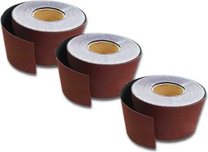6 Rollen 115 mm KLETT Schleifrolle Rollenschleifpapier P 60 80 100 120 180 240