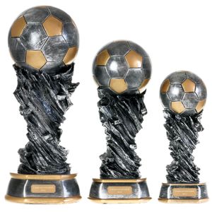 30 cm Fußball Pokal Nantes aus Resin Soccer Fußballpokal Trophäe