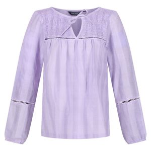 Regatta - "Calluna" Bluse für Damen Langärmlig RG7469 (40 DE) (Pastell-Lila)
