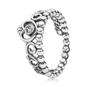 Pandora 190880CZ Ring Damen Diadem Sterling-Silber Gr. 58