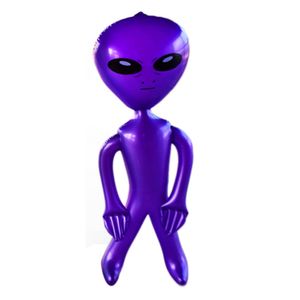 Außerirdische Aufblasbares Spielzeug  Alien Luftgefüllt Lustig Spielzeug Geburtstag Aufblasbar Spielzeug,Purple-170cm