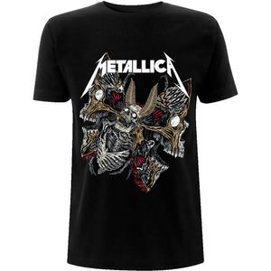 Metallica - T-Shirt für Herren/Damen Unisex RO250 (S) (Schwarz)