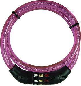 Symbolschloß Kinder pink 80cm, Ø 12mm