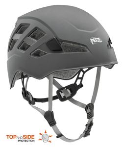 Petzl Boreo - Strapazierfähiger und vielseitiger Helm mit verbessertem Schutz, Farbe:grau, Größe:S/M
