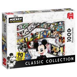 Jumbo Spiele Jumbo Disney Classic Collection Mickey 90th Anniversary 1000 Teile Puzzle (19493)