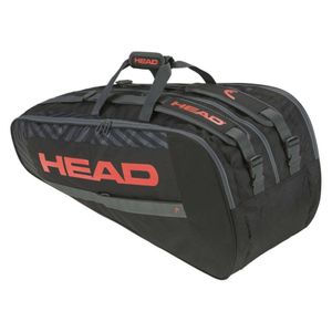 HEAD Germany GmbH Base Racquet Bag L BKOR,Black Black Orange Black Orange -