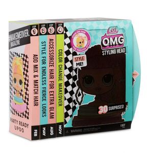 MGA Entertainment 565963E7C L.O.L. Surprise O.M.G. Styling Head Neonlicious