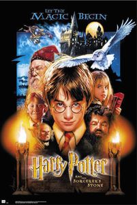 Harry Potter - Stein der Weisen - Film Kino Movie Poster - 61x91,5 cm