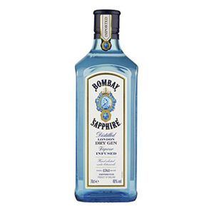 Bombay Sapphire London Dry Gin spritziger leicht würzig 700ml