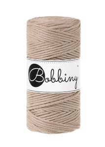 Bobbiny Macrame Cord 3 mm 100 m Sand Sznurek