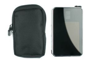 caseroxx Canvas Tasche kompatibel mit Tandem t:slim X2, Tasche für Blutzuckermessgerät / Insulinpumpe