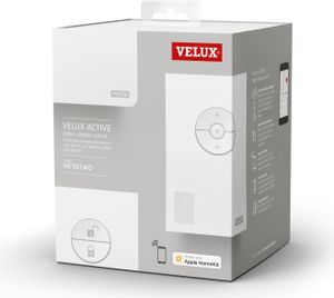 VELUX Active Raumklima-Steuerung Grundausstattung (KIX 300 EU2) - Intelligente Sensoren, Smart-Home-Fähig, Automatische Klimaregulierung - Weiß
